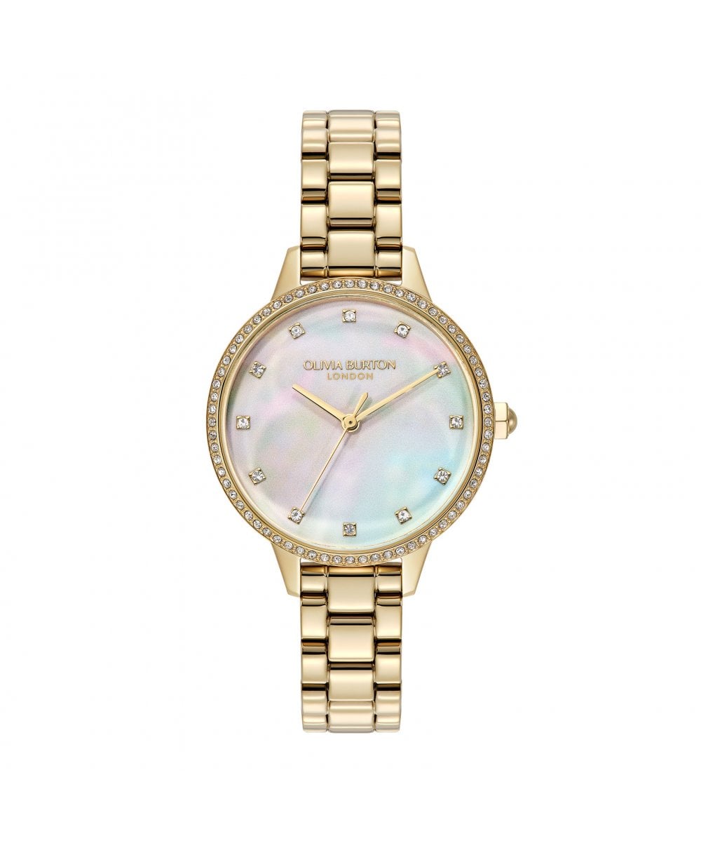 Olivia Burton Captivate Gold Plated Bracelet Watch