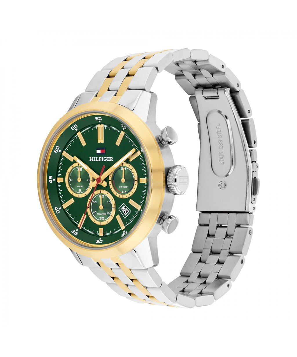 Tommy Hilfiger Kent Two Tone Gents Bracelet Watch