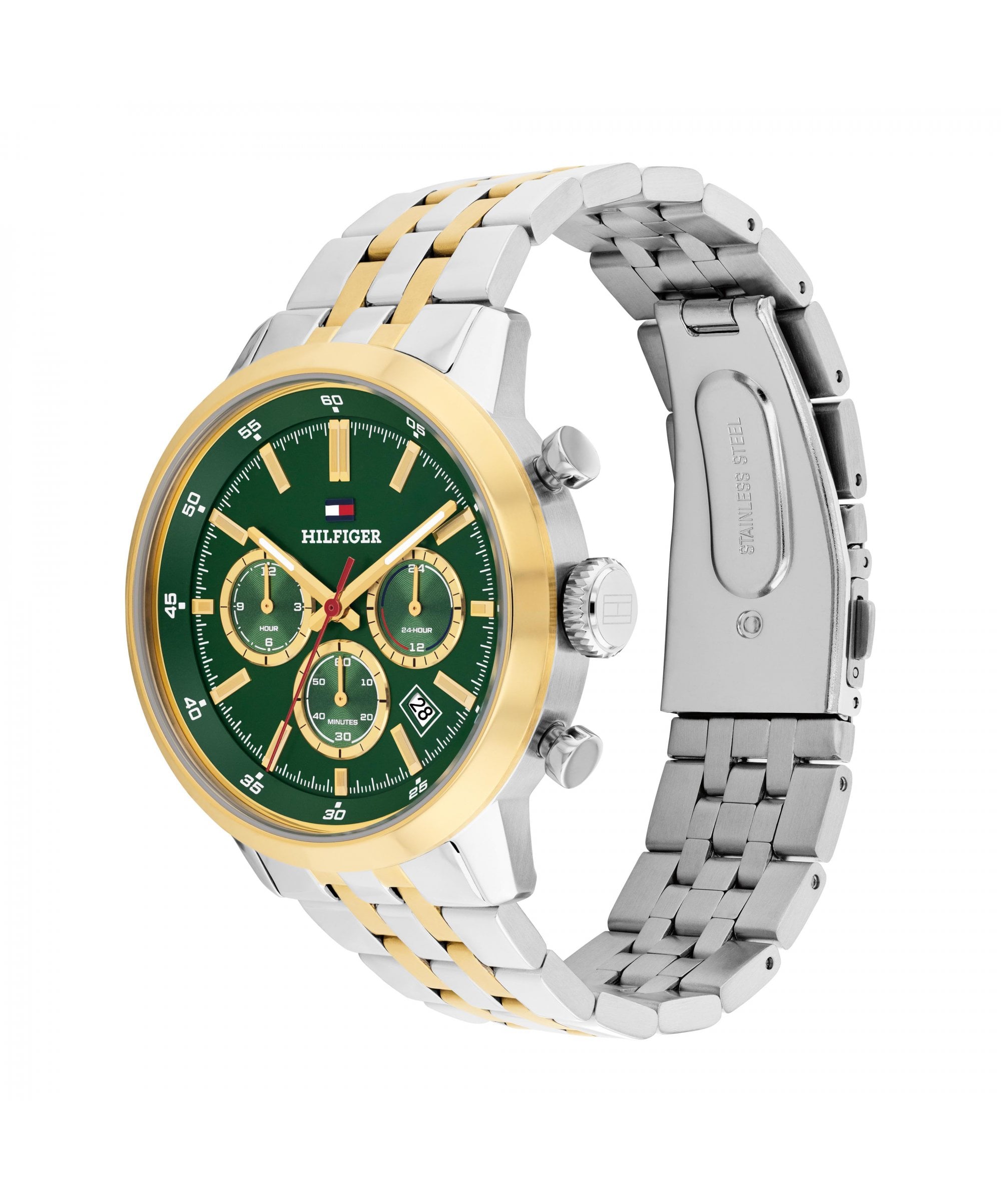 Tommy Hilfiger Kent Two Tone Gents Bracelet Watch