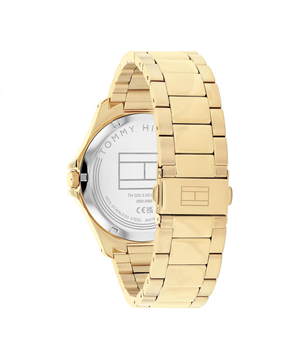 Tommy Hilfiger Bruce Gold Plated Gents Bracelet Watch