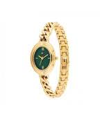 Tommy Hilfiger Demi Oval Gold Plated Ladies Bracelet Watch