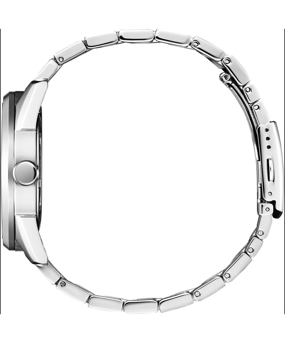 Citizen Eco-Drive Gents Blue & Silver Bracelet Watch
