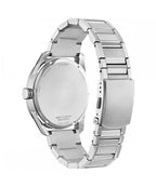 Citizen Eco-Drive Gents Blue & Silver Bracelet Watch