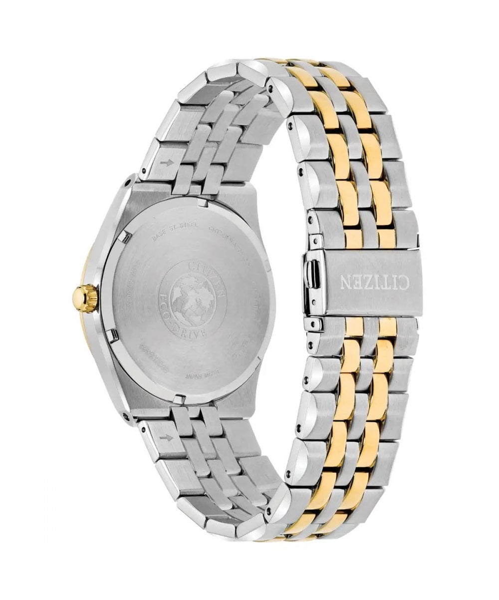 Citizen Eco-Drive Two Tone Gents Bracelet Watch