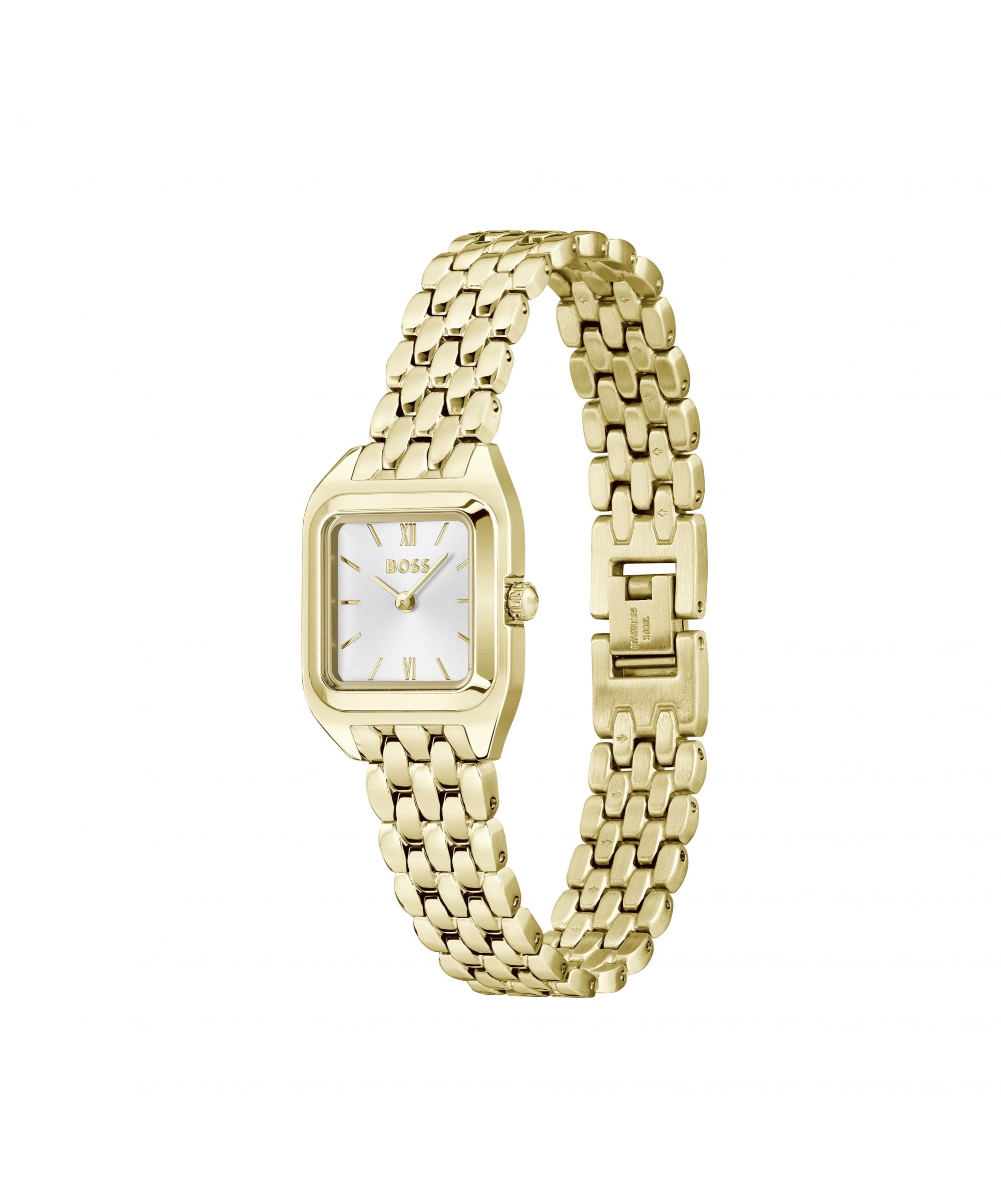 BOSS Mae Petite Gold Plated Ladies Bracelet Watch