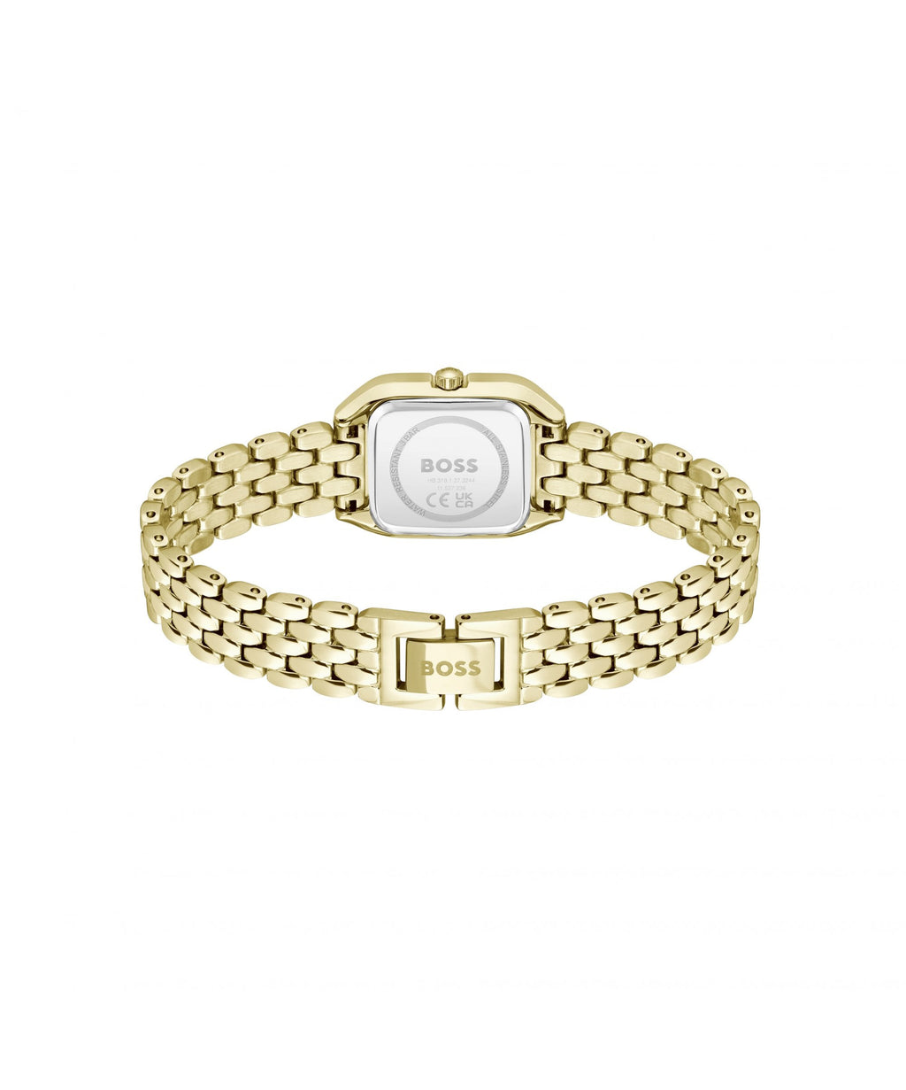 BOSS Mae Petite Gold Plated Ladies Bracelet Watch