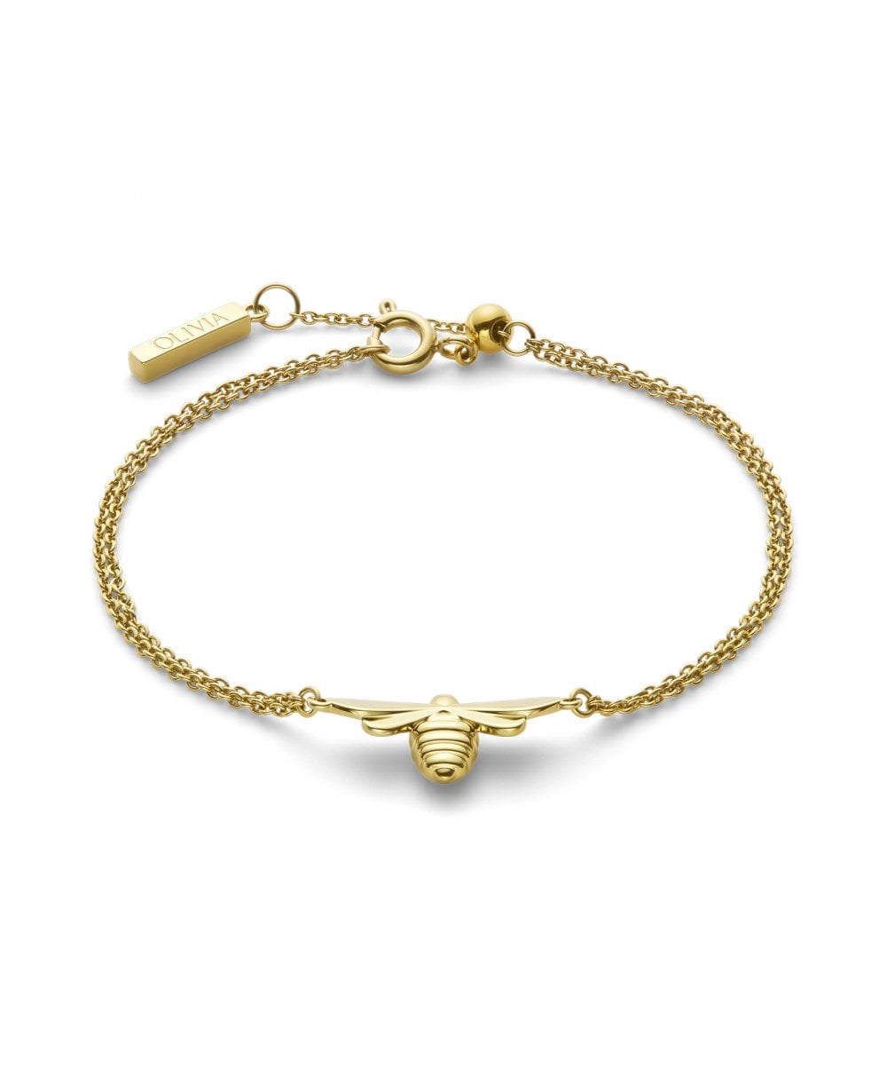 Olivia Burton Honey Bee Gold Plated Bracelet
