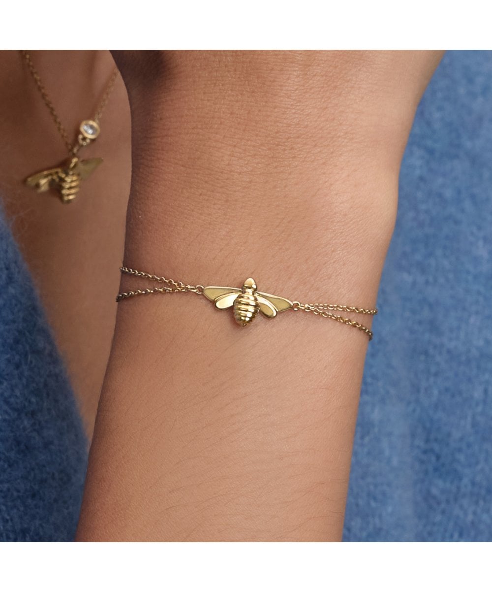 Olivia Burton Honey Bee Gold Plated Bracelet