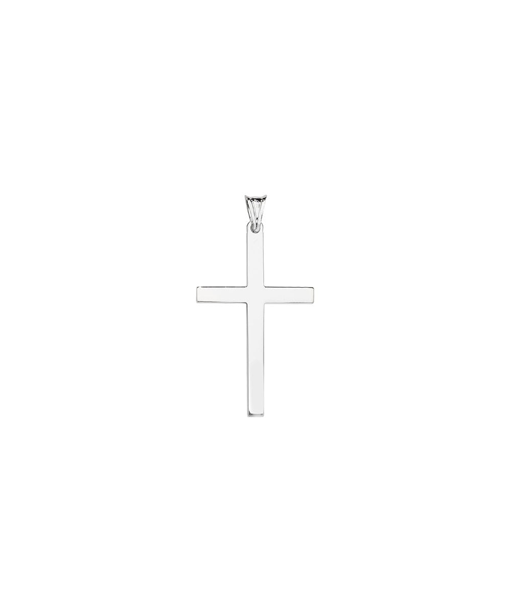 Sterling Silver Large Sized Cross Pendant