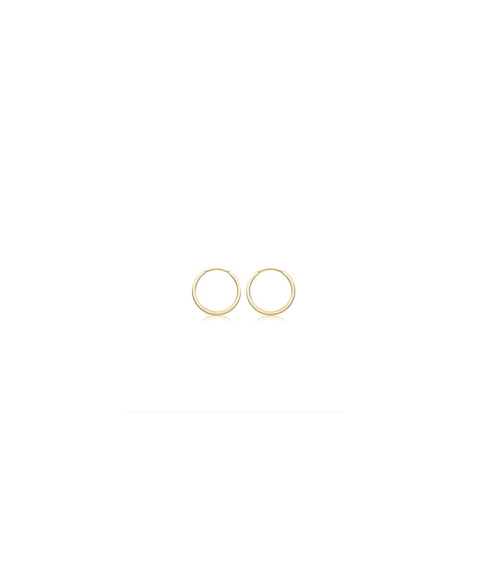 9ct Yellow Gold 10mm Sleepers