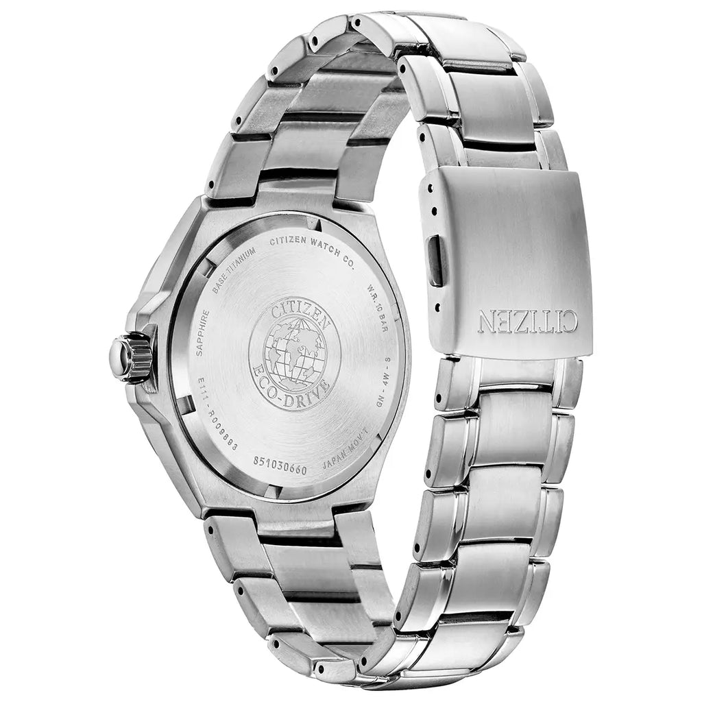 Citizen Eco-Drive Super Titanium Gents Bracelet Watch