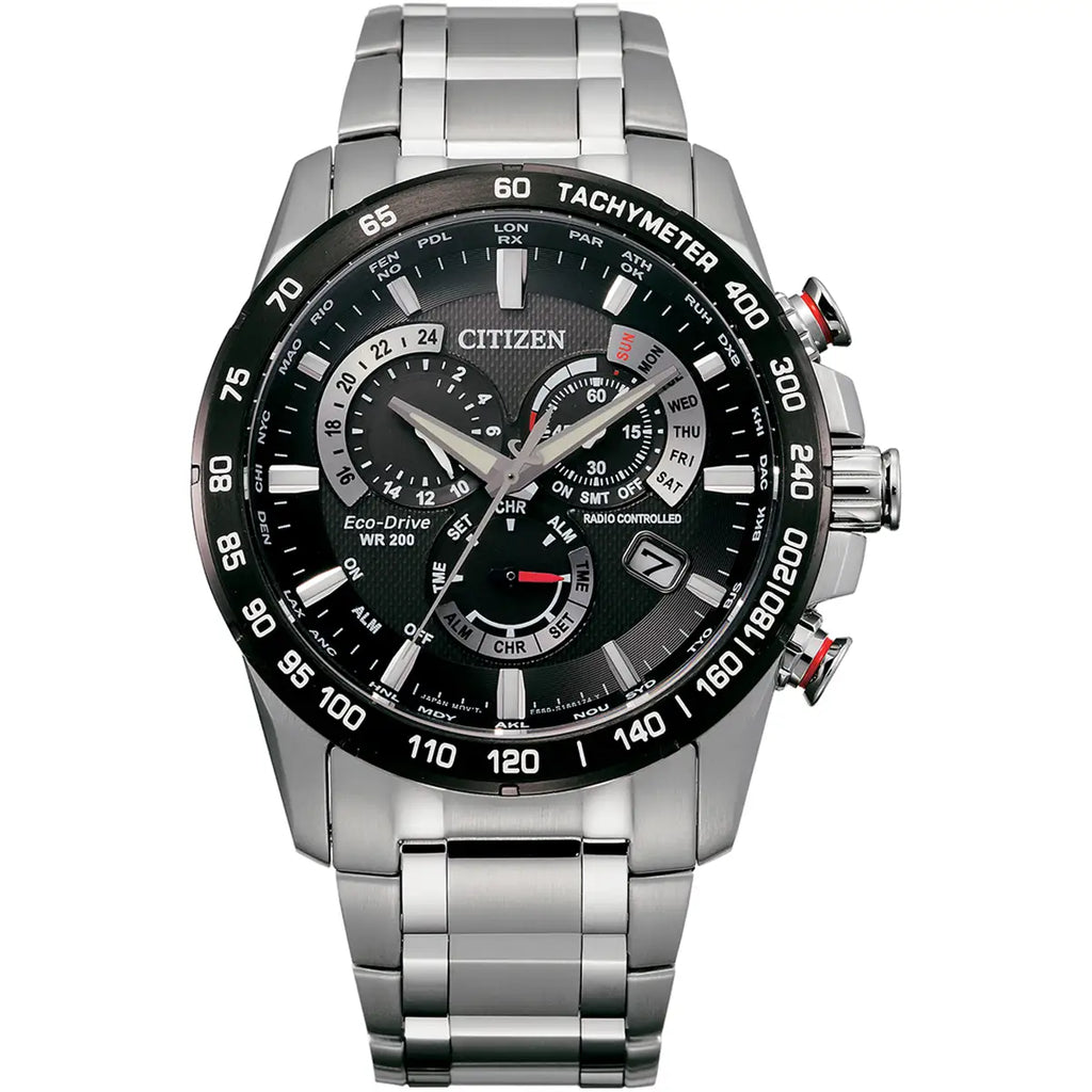 Citizen Eco-Drive Perpetual Chrono A.T Bracelet Watch
