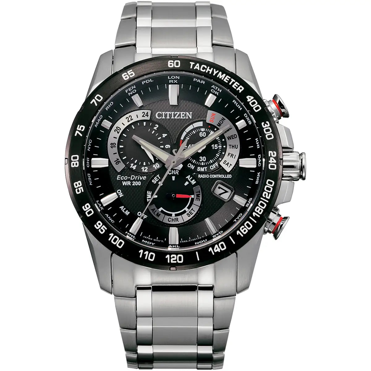 Citizen Eco-Drive Perpetual Chrono A.T Bracelet Watch